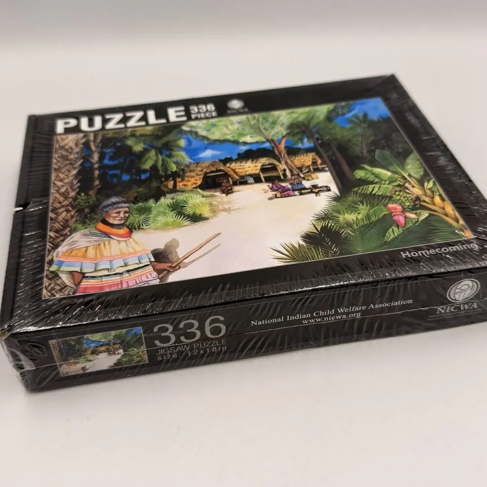 NICWA Homecoming Erica Deitz Seminole 336 Pc Puzzle 2022 Sealed 12x18